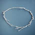 Silver [Hinged] Twig Necklace - N44